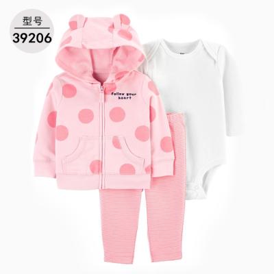 China Wholesale Breathable Newborn 100% Cotton Baby Toddler Clothing Baby Romper Baby Jacket for sale