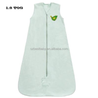 China New Arrival High Quality 100% Cotton Baby Sleep Bag Adiathermic 1.0 Breathable for sale