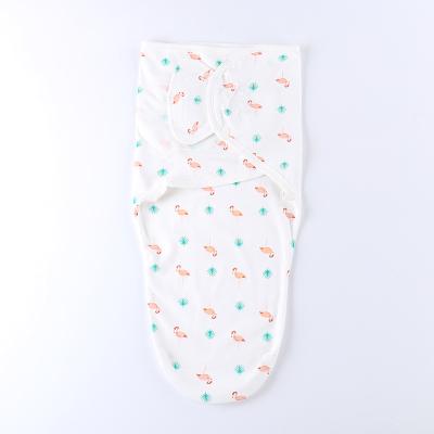 China Breathable Safety Newborn Baby Skin-Friendly Cartoon Print Cute Design Be Cotton Easy To Use Infant Wrap Wrap for sale