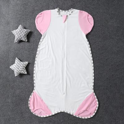 China Baby Sleeping Bag Cotton Baby Sleeping Bag Breathable Knitting 100% Cotton Wrap Sack Sleeping Bag for sale