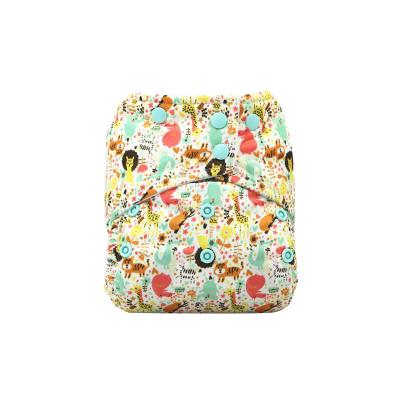 China Baby Cloth Ai2 Printed High Quality Diaper Fitted Cloth Diaper Cloth Diaper for sale