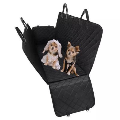 China Travel Dog Waterproof Pet Hammock Durable Soft Non-Slip Car Back Seat Cover For Cars For Dogs for sale