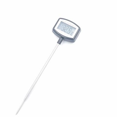 China Digital Food Thermometer Probe Cooking Kitchen LCD Instant Temperature Read 45*16*194mm for sale