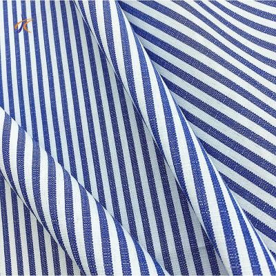 China Wholesale Heat-Insulation Bars Printing Shirt Apparel Woven Yarn Dyed 100% Polyester Fabric for sale