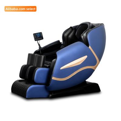 China Weightless 4D System SL-Track Full Body Weightless Recliner Massage Chair with Bluetooth Speaker Stretch and Foot Thai Rollers for sale