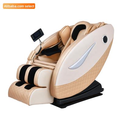 China 2022 Weightlessness System Shiatsu Technique 4D Full Body Weightless Massage Chair With Calf Rollers Lumbar Heat for sale