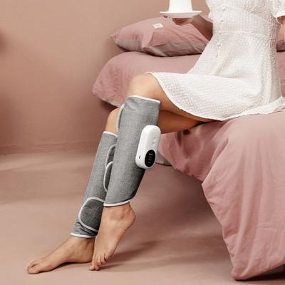 China New Style 2022 Portable Wireless Blood Compression Air Radio Heating Circulation Leg and Calf Massager for sale