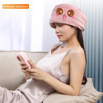 China Electric Wave Massager Air Headache Compress Head Household Heating Full Automatic Electric Kneading Massager for sale