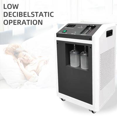 China Low Noise 10L Pure Breathing Up To 96% Purity LCD Display Portable Oxygen Concentrator For Home Use 380*320*680mm for sale