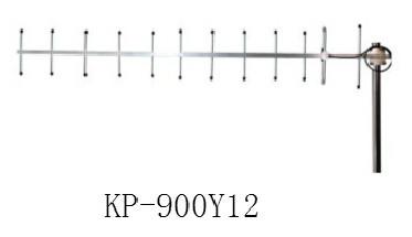 China 900Mhz High Gain Yagi Wireless Network Antenna 12 Elements 13dBi for sale