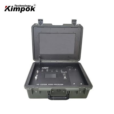 China Vehicle Communication Link 300mhz-900mhz Full HD Wireless Video Receiver with QPSK Constellation and N F RF Interface for sale