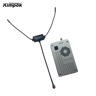 China Kimpok 500Mhz-600Mhz 5 Watt FPV VTX 60km Transmissor e receptor de vídeo para drones de longo alcance à venda