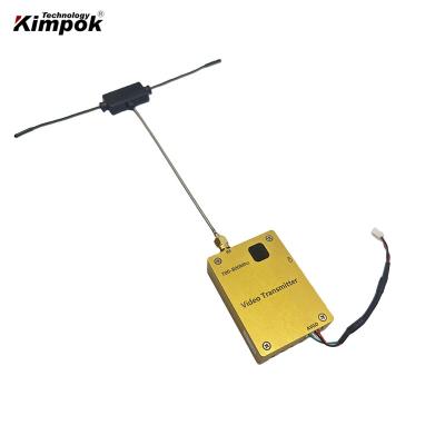 Κίνα 600Mhz FPV / Drone Video Transmitter 40km VTX και VRX ασύρματη σύνδεση βίντεο με 8 κανάλια Ultra Long Range 83g 4 Watt προς πώληση