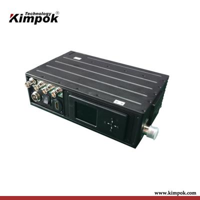 China 8 km NLOS Larga distancia COFDM HD Transmisor de video inalámbrico 5-10W Transmisor AV ajustable con baja latencia con codificación H.264 en venta