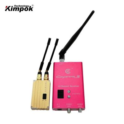 Κίνα Μεγάλη ισχύς 8W 1.2Ghz 6 κανάλια Drones Video Transmitter και Receiver για FPV μεγάλης εμβέλειας προς πώληση