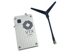 60km 1.2Ghz 5W FPV VTX VRX Wireless Video Transmitter And Receiver 1170MHz-1310MHz