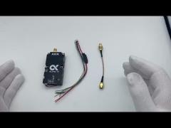 AKK Alpha 10 10W Drone VTX 4.9G 5.8GHz 80CH 10W FPV Video Transmitter