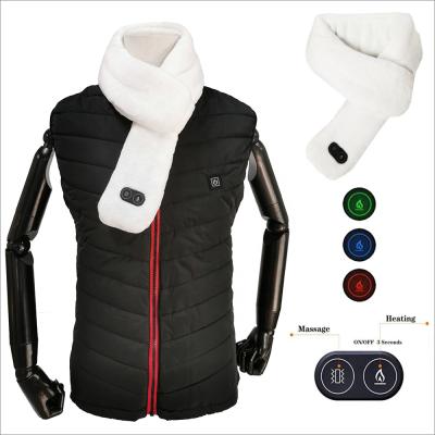 China Knit Scarf Outdoor Sport Passionate Scarf With Heating And Vibration For Winter for sale