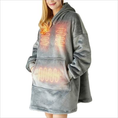 China Breathable One Size Fits All Heated Coverage Sweatshirt For Home Use for sale