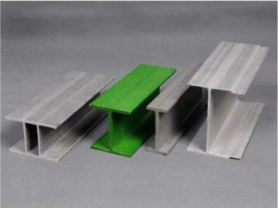 China Hight strength  FRP Fiberglass Beam shaped profiles use for building beam for sale