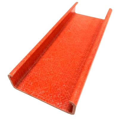 China Industrial FRP Channel Shaped Profiles For Fiberglass Ladder Architectural for sale