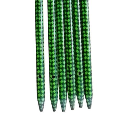 China 7.9mm Pultruded Fiberglass With Pointed Inlay Carbon Fiber Rods for sale