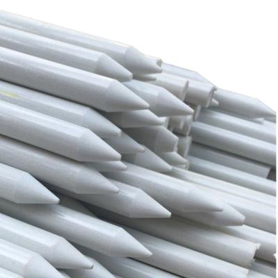 China Fiberglass FRP Pultruded Fiberglass Rod Plant Support Stake For Nursery Tree for sale