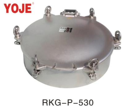 China Industry or food stainless steel manhole cover for milk preparation for sale