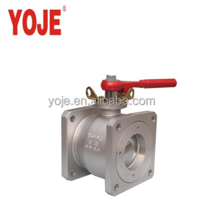 China Other Square Type Aluminum Flange Ball Valve for sale