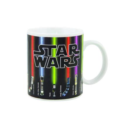 China Sustainable Sublimation Blanks Color Changing Mug Magic Lights Appear With Heat Magic Coffee Mug for sale