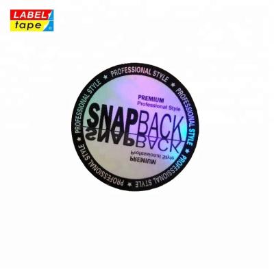 China Waterproof Wholesale Custom Environment Hologram Hat Label Sticker for sale