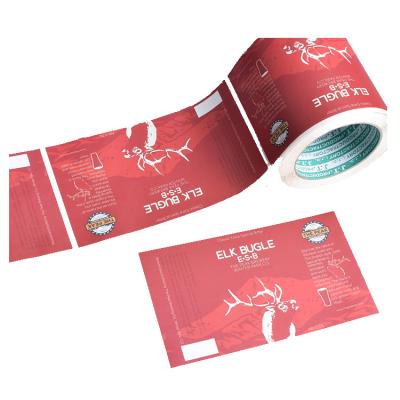 China Waterproof Custom Frozen Food Label And Sticker In Roll Or Sheet for sale