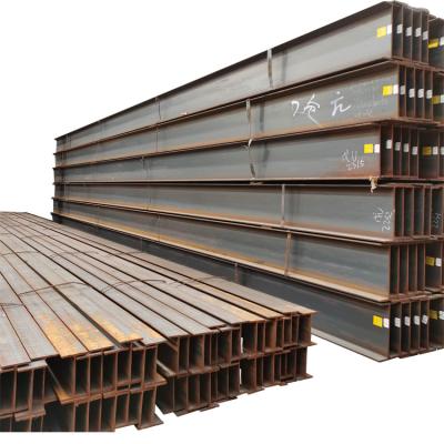 China Industrial Construction Durable Using Black Or Customed Q235 H Channel Beam Structural Steel Low Price Hot Rolled /Galvanized H Beam H Shaped Steel for sale