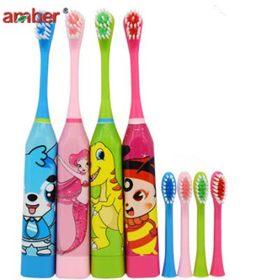 China Wholesale Dupont Cute Cartoons Children Electric Toothbrush With Low Price for sale