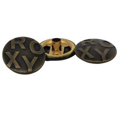 China High Quality Nickel Free Brass Metal Spring Oeko-Tex Manufacturers Snap Button For Clothes for sale