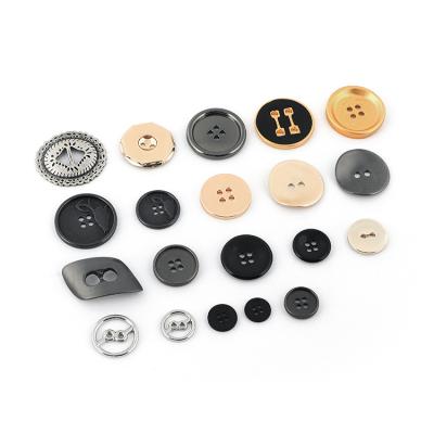 China Button Supplier Wholesal Manufactur Nickel Free Buttons Great For Sewing European 2 Holes Sewing Buttons For Clothing for sale