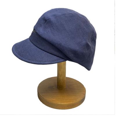 China Golf COMMON Canvas Knitted Casual Curved Baseball Cap Outdoor Sport Sun Visor Travel Beach Sun Hats Sun Visor Cap For France for sale