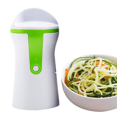 China Chopper Vegetable Spiral Blade Cutter MK3833 Vegetable Spiral Funnel Grater ABS Stainless Steel Carrot Cucumber Slicer for sale