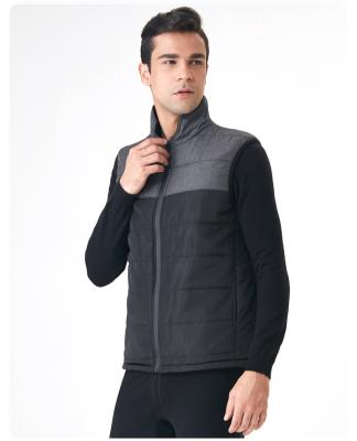 China good quality new 2021 Anti-wrinkle winter smart usb heated unisex quilted vest for sale