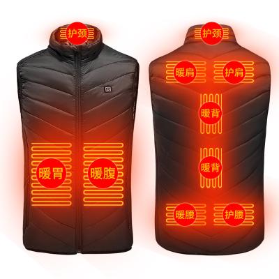 China New 2021 S-8XL Winter Smart QUICK DRY High Quality USB Heated Unisex Quilted Vest for sale