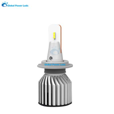 China Globalpower Aviation 6063 Aluminum Led C319 C6 11000 Lumen H4 LED Headlight Bulbs H7 Car LED Headlight for sale