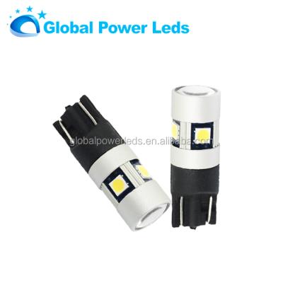 China T10 error free 3030smd w5w 12v auto led bulb GP-CT10W230S05 for sale