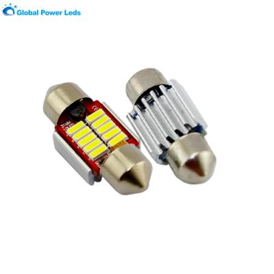 China POSITION LIGHT 29mm 31mm 4014 CHIP C5W 293 12v canbus festoon led auto car light 3W canbus bulb for sale