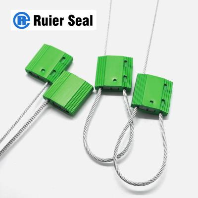 China REC102 aluminium body cable security seal for containers and cable lock lead seal for metal plate for sale