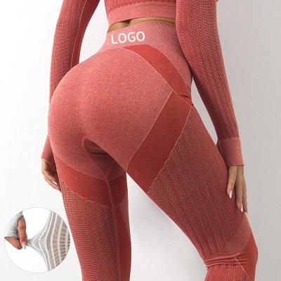 China ZF10 Breathable Leggings Fitness Women Yoga Hip Crac! crack! pull up sports leggings for girls for sale