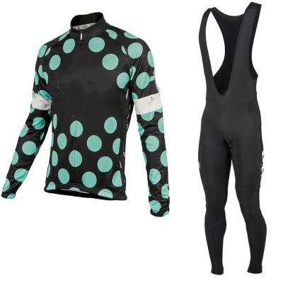 China 100% Breathable Custom Polyester Long Sleeve Singlet Cycling Jersey Bike Shirts MTB Bicycle Cycling Jersey Set for sale