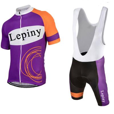 China Professional Wholesale Custom Breathable Hot Sale Cycling Jersey Top Cyclists Colorful Sublimation Cycling Sets Cycling Wear for sale