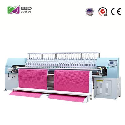 China Factory YBD333 Industrial 33 Heads Automated Embroidery Quilting Machine With 101.6mm Needle Distance for sale