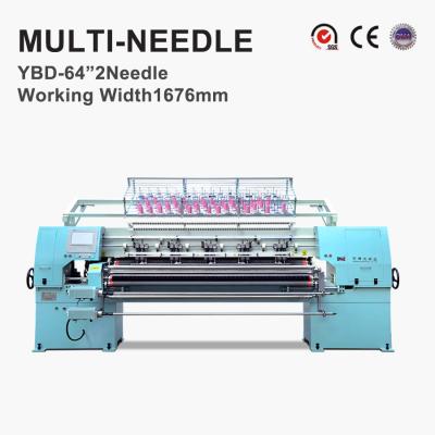 China YBD64-2 factory computerized industrial chain stitch quilting machine for bed sheet, quilts and down coat for sale