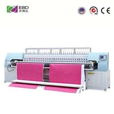 China Industrial Automatic Automated Factory Multi Needle Embroidery Quilting Machine In Factory Price for sale